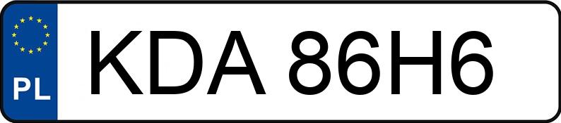 Numer rejestracyjny KDA 86H6 posiada SKODA Karoq TDI MR`17 E6 Ambition SCR - KDA86H6