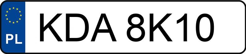 Numer rejestracyjny KDA 8K10 posiada FORD Ka+ 1.2 MR`17 E6 Trend Plus - KDA8K10 Numer rejestracyjny KDA 8K10 posiada FORD Ka+ 1.2 MR`17 E6 Trend Plus - KDA8K10