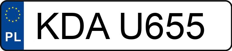 Numer rejestracyjny KDA U655 posiada LAND ROVER Freelander MR`98 1.8i - KDAU655