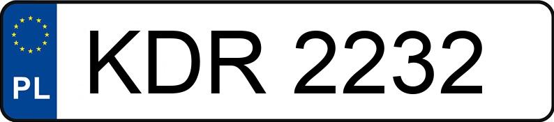Numer rejestracyjny KDR 2232 posiada FSM 126p FL 650 - KDR2232