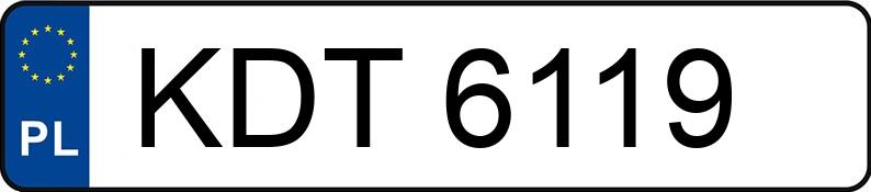 Numer rejestracyjny KDT 6119 posiada FSM 126p FL 650 - KDT6119