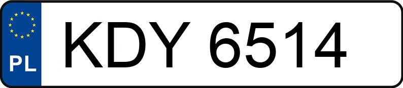 Numer rejestracyjny KDY 6514 posiada FSO FSO pick-up 1.8t - KDY6514