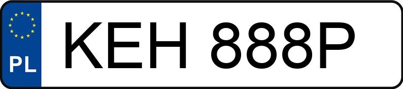 Numer rejestracyjny KEH 888P posiada FSM-BIELSKO BIAŁA POLSKI FIAT 170/700 KAT - KEH888P