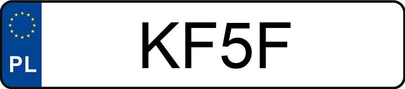 Numer rejestracyjny KF 5F posiada CHEVROLET (USA) Equinox MR`18 E6 L - KF5F