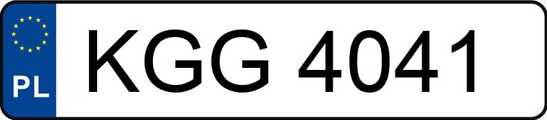 Il numero di registrazione KGG 4041 ha MERCEDES-BENZ 190 D 2.0 201 190 D 2.0 201 - KGG4041