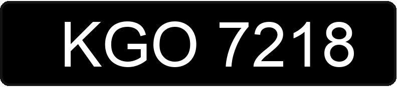 Numer rejestracyjny KGO 7218 posiada VOLKSWAGEN GOLF 1.6D - KGO7218