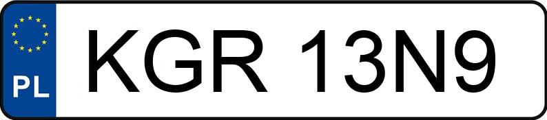 Numer rejestracyjny KGR 13N9 posiada AUDI A3 2.0 TDi MR`06 E4 8P Ambiente - KGR13N9 Numer rejestracyjny KGR 13N9 posiada AUDI A3 2.0 TDi MR`06 E4 8P Ambiente - KGR13N9