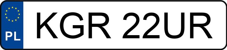 Numer rejestracyjny KGR 22UR posiada OPEL CORSA - KGR22UR