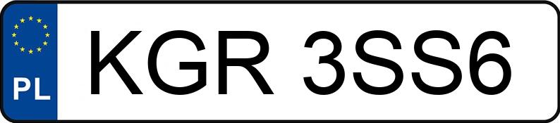 Numer rejestracyjny KGR 3SS6 posiada RENAULT Clio V MR`19 E6d Zen 90 Xtronic - KGR3SS6