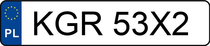 Numer rejestracyjny KGR 53X2 posiada FORD S-MAX - KGR53X2 Numer rejestracyjny KGR 53X2 posiada FORD S-MAX - KGR53X2