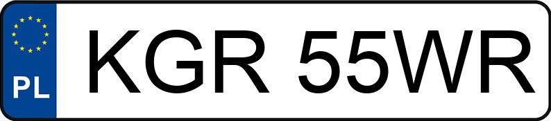 Numer rejestracyjny KGR 55WR posiada FIAT PUNTO - KGR55WR