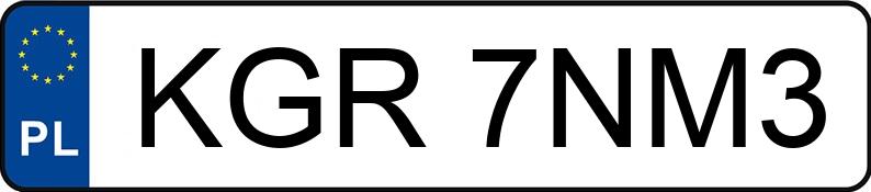 Numer rejestracyjny KGR 7NM3 posiada AUDI A8 - KGR7NM3