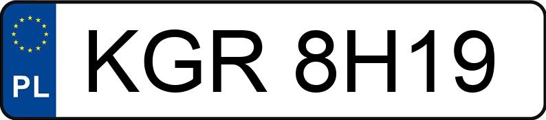 Numer rejestracyjny KGR 8H19 posiada PEUGEOT 306 1.6 MR`97 S - KGR8H19 Numer rejestracyjny KGR 8H19 posiada PEUGEOT 306 1.6 MR`97 S - KGR8H19