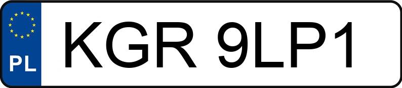 Numer rejestracyjny KGR 9LP1 posiada AUDI S4 - KGR9LP1