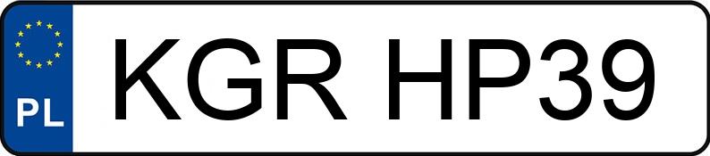 Numer rejestracyjny KGR HP39 posiada BMW 318i Kat. MR`01 E3 E46 318i Kat. MR`01 E3 E46 - KGRHP39