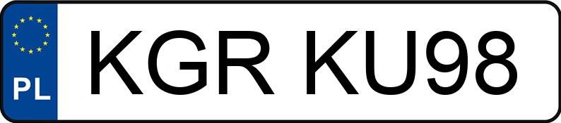 Numer rejestracyjny KGR KU98 posiada ALFA ROMEO 159 - KGRKU98