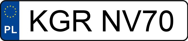 Numer rejestracyjny KGR NV70 posiada TOYOTA COROLLA 2.0 D-4D-5DHB - KGRNV70