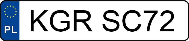 Numer rejestracyjny KGR SC72 posiada MOTORHISPANIA FURIA - KGRSC72