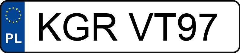 Numer rejestracyjny KGR VT97 posiada VOLKSWAGEN Passat B6 2.0 TDI-CR MR`05 E5 Highline - KGRVT97