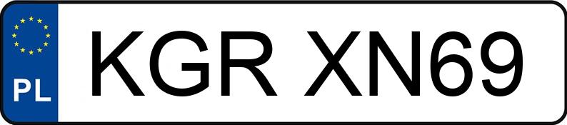 Numer rejestracyjny KGR XN69 posiada AUDI A4 1.9 TDi Kat. MR`00 E3 8E A4 1.9 TDi Kat. MR`00 E3 8E - KGRXN69
