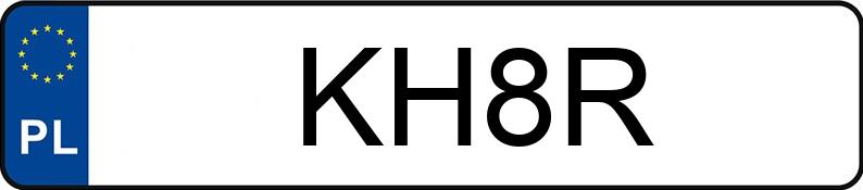 Numer rejestracyjny KH 8R posiada HONDA ACCORD - KH8R Numer rejestracyjny KH 8R posiada HONDA ACCORD - KH8R