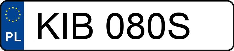 Numer rejestracyjny KIB 080S posiada FSO-WARSZAWA POLONEZ CARO 1.6 KAT - KIB080S