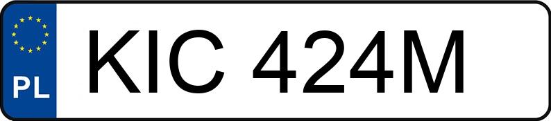 Numer rejestracyjny KIC 424M posiada DAEWOO / FSO Lanos 1.5 Kat. MR`97 S - KIC424M