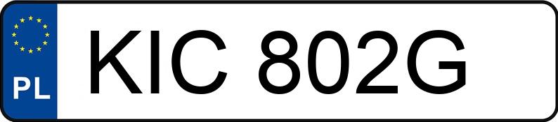 Numer rejestracyjny KIC 802G posiada SEAT TOLEDO - KIC802G