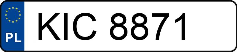 Numer rejestracyjny KIC 8871 posiada URSUS C 1.6t 360 - KIC8871 Numer rejestracyjny KIC 8871 posiada URSUS C 1.6t 360 - KIC8871