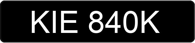 Numer rejestracyjny KIE 840K posiada VOLKSWAGEN POLO - KIE840K