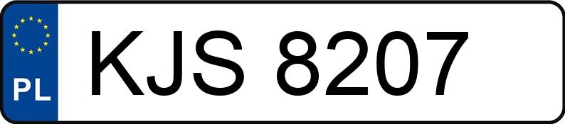 Numer rejestracyjny KJS 8207 posiada FSO-WARSZAWA POLONEZ - KJS8207