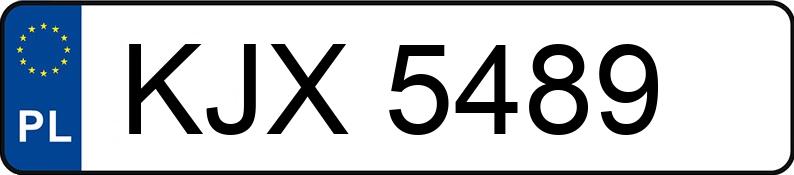 Numer rejestracyjny KJX 5489 posiada FSM-BIELSKO BIAŁA POLSKI FIAT 126P 650 - KJX5489