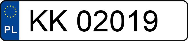 Numer rejestracyjny KK 02019 posiada RENAULT Clio V MR`19 E6d Zen 65 - KK02019 Numer rejestracyjny KK 02019 posiada RENAULT Clio V MR`19 E6d Zen 65 - KK02019