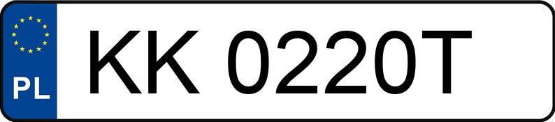 Numer rejestracyjny KK 0220T posiada SKODA SUPERB - KK0220T Numer rejestracyjny KK 0220T posiada SKODA SUPERB - KK0220T