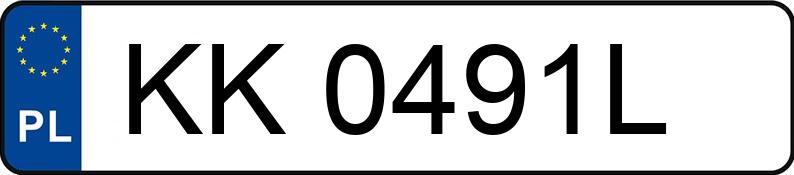 Numer rejestracyjny KK 0491L posiada FIAT DUCATO - KK0491L