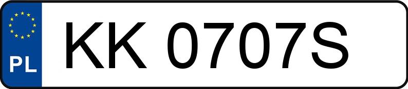 Numer rejestracyjny KK 0707S posiada MERCEDES-BENZ G 63 AMG MR`24 E6e W465 G 63 AMG MR`24 E6e W465 - KK0707S