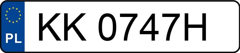 Numer rejestracyjny KK 0747H posiada HONDA HR-V 1.6 DTEC MR`15 E6 Elegance - KK0747H Numer rejestracyjny KK 0747H posiada HONDA HR-V 1.6 DTEC MR`15 E6 Elegance - KK0747H