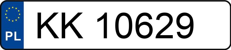 Numer rejestracyjny KK 10629 posiada VOLVO V40 - KK10629 Numer rejestracyjny KK 10629 posiada VOLVO V40 - KK10629