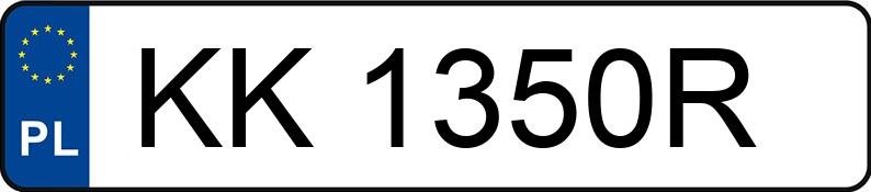 Numer rejestracyjny KK 1350R posiada BMW 320D - KK1350R Numer rejestracyjny KK 1350R posiada BMW 320D - KK1350R