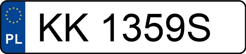 Numer rejestracyjny KK 1359S posiada PEUGEOT 408 - KK1359S Numer rejestracyjny KK 1359S posiada PEUGEOT 408 - KK1359S