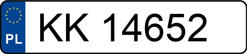 Numer rejestracyjny KK 14652 posiada RENAULT Grand Espace IV 2.0 dCi MR`12 E5 Initiale 175 Aut. - KK14652