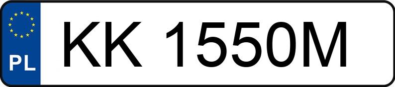 Numer rejestracyjny KK 1550M posiada VOLKSWAGEN BORA - KK1550M Numer rejestracyjny KK 1550M posiada VOLKSWAGEN BORA - KK1550M