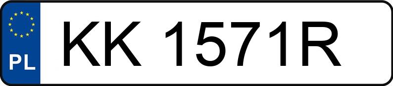 Numer rejestracyjny KK 1571R posiada RENAULT ARKANA E-TECH - KK1571R