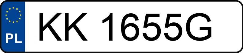 Numer rejestracyjny KK 1655G posiada OPEL MOKKA - KK1655G