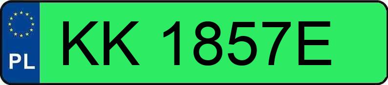 Numer rejestracyjny KK 1857E posiada TESLA Model 3 MR`24 Long Range 78kWh CVT - KK1857E Numer rejestracyjny KK 1857E posiada TESLA Model 3 MR`24 Long Range 78kWh CVT - KK1857E