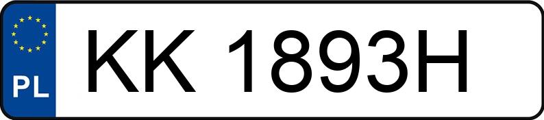 Numer rejestracyjny KK 1893H posiada BMW M5 COMPETITION - KK1893H Numer rejestracyjny KK 1893H posiada BMW M5 COMPETITION - KK1893H