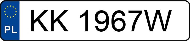 Numer rejestracyjny KK 1967W posiada SKODA KAMIQ - KK1967W Numer rejestracyjny KK 1967W posiada SKODA KAMIQ - KK1967W