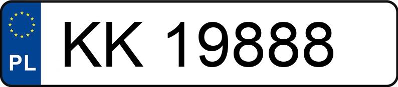 Numer rejestracyjny KK 19888 posiada VOLKSWAGEN Golf VII Variant 1.4 TSI MR`12 E5 Highline BMT - KK19888 Numer rejestracyjny KK 19888 posiada VOLKSWAGEN Golf VII Variant 1.4 TSI MR`12 E5 Highline BMT - KK19888