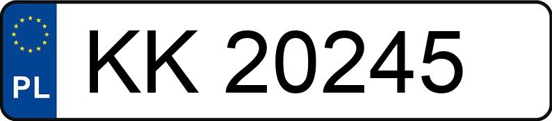 Numer rejestracyjny KK 20245 posiada FORD MONDEO - KK20245 Numer rejestracyjny KK 20245 posiada FORD MONDEO - KK20245