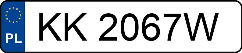 Numer rejestracyjny KK 2067W posiada BMW 325 - KK2067W Numer rejestracyjny KK 2067W posiada BMW 325 - KK2067W